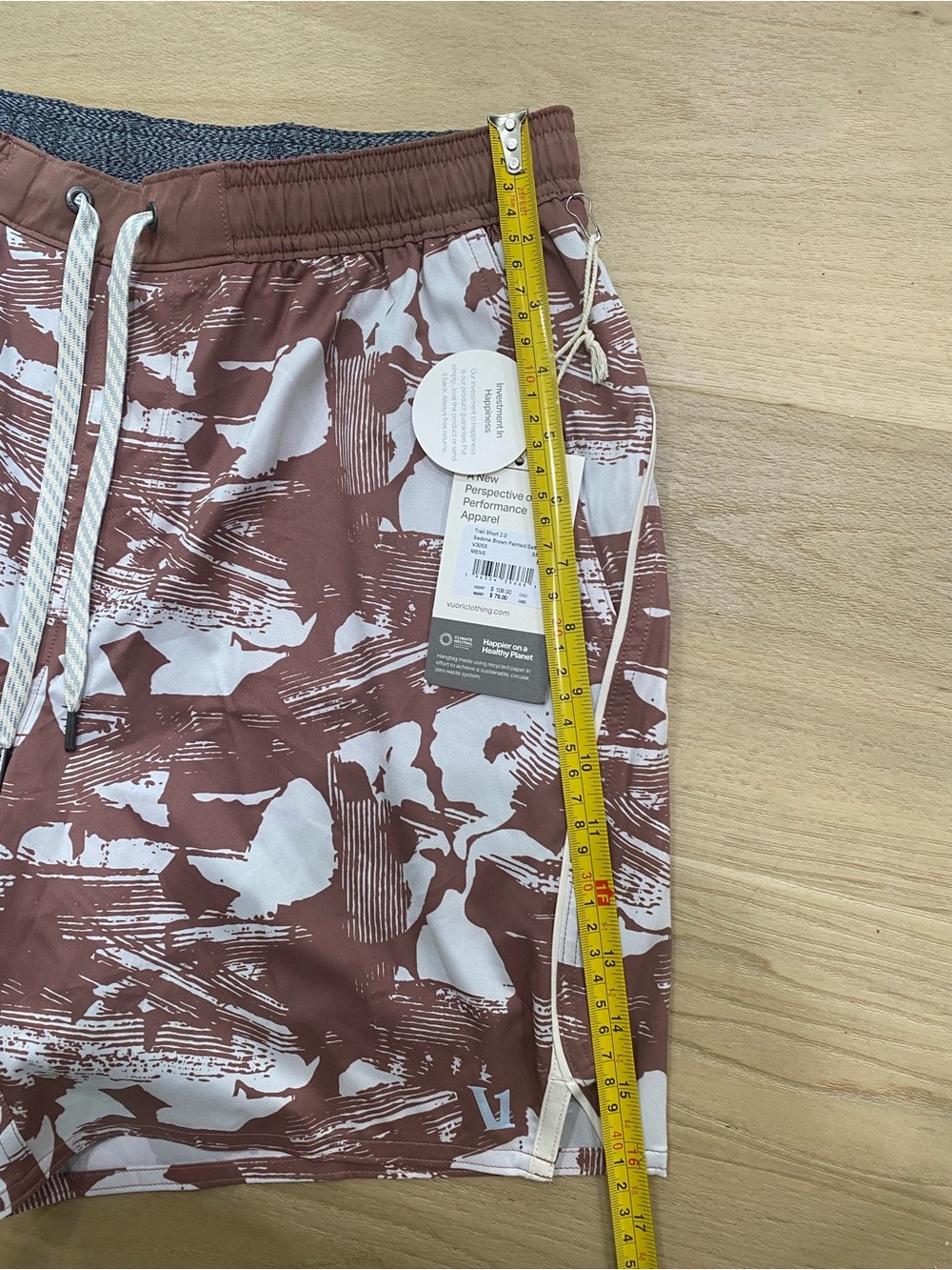 Vuori NWT Trail Short 2.0 Mens Medium Swim Trail Shorts - Picture 11 of 11